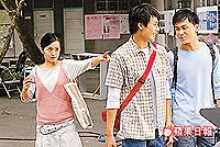 廣告內容描述暗戀男同學的少女，吃完餅乾後，充滿愛的力量。