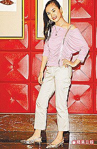 金馬獎主辦單位昨天通知，林依晨被取消新人獎入圍資格。吳怡慧攝    2003.11.04 蘋果日報