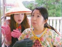 林依晨在戲裡吞毛毛蟲，趣味十足。  八大／提供