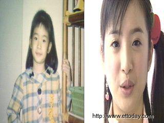 2006.04.01 [東森]藝人林依晨一直給人有嬰兒肥的印象，事實上她小時候是一個小臉美女。