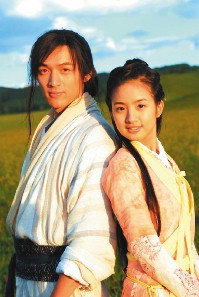 2006.08.29[udn]胡歌（左）、林依晨二度合作，默契極佳。唐人電影／提供
